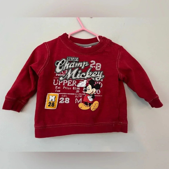 Disney Baby Mickey Mouse Matching Set Pants & Shirt | 18M - Picture 2 of 5